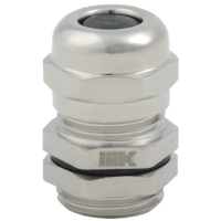 Сальник PGM 9 металлический диаметр проводника 4-8мм IP68 IEK