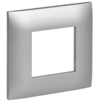 SKANDY Рамка 1-местная SK-F01S серебряный IEK