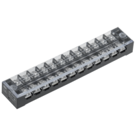 Блок зажимов наборный БЗН ТВ-2512 2,5мм2 25А 12 пар IEK