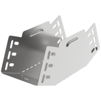 ESCA 3 Поворот вертикальный внутренний 45град 100х100-0,6 IEK