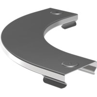 Крышка поворота плавного 90град (тип Г01) ESCA 50мм IEK