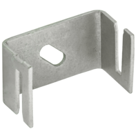 Держатель полосы 50х4мм нержавеющая сталь IEK