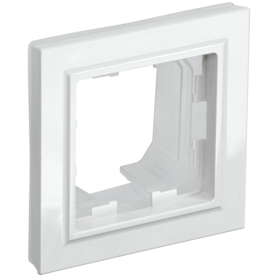 Рамка 1-м IP44 BRITE РУ-1-БрБ-44 бел. IEK BR-M12-44-K01 в Рамка декоративная для электроустановочных устройств от IEK ( ИЭК ) в интернет магазине ЭлектроОм электротовары BR-M12-44-K01 BR-M12-44-K01 IEK ( ИЭК )