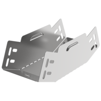 ESCA 3 Поворот вертикальный внутренний 45град 80х100-0,6 IEK