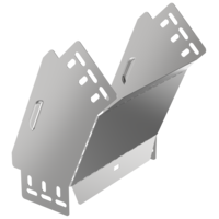 ESCA 3 Поворот вертикальный внешний 45град 100х200-0,6 IEK