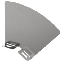 Перегородка разделительная 100мм поворота вертикального внешнего 45град IEK