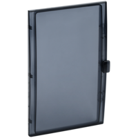 TEKFOR Дверца для корпуса пластикового КМПн-36 IP65 черная прозрачная IEK