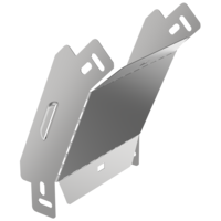 ESCA 3 Поворот вертикальный внешний 45град 50х150-0,6 IEK