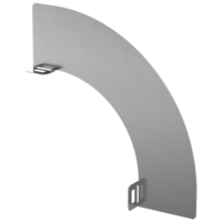 Перегородка разделительная 80мм поворота вертикального внешнего 90град IEK