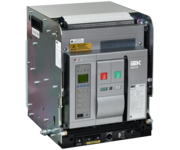 Воздушный автоматический выключатель переменного тока ВА77 выдвижного исполнения 3 полюса типоразмер D 65кА 2500А EA с набором аксессуаров: мотор привод катушка включения катушка отключения MASTER IEK