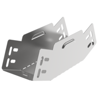 ESCA 3 Поворот вертикальный внутренний 45град 80х80-0,6 IEK