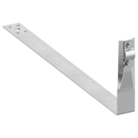 Держатель проводника круглого 6-10мм черепичная кровля L=380мм нержавеющая сталь IEK