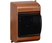 KREPTA 3 Корпус пластиковый КМПн 2/4 IP30 дуб IEK
