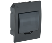 KREPTA 3 Корпус пластиковый ЩРВ-П-6 IP41 черный IEK