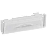 TITAN 5 Элемент фальш-панели торцевой белый IEK