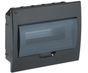 KREPTA 3 Корпус пластиковый ЩРВ-П-12 IP41 черный IEK