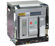 Воздушный автоматический выключатель переменного тока ВА77 выдвижного исполнения 3 полюса типоразмер F 85кА 2500А EA с набором аксессуаров: мотор привод катушка включения катушка отключения MASTER IEK