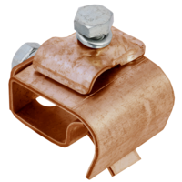 Держатель проводника круглого 8-10мм для желоба водостока медь IEK