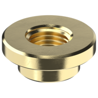 Гайка стальная круглая М6 IEK