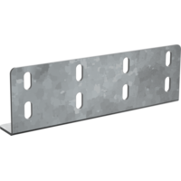 Пластина соединительная усиленная h=80мм 2,0мм HDZ IEK