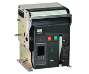 ARMAT AR-A2S TD12 3P F HR Выключатель автоматический воздушный 85кА расцепитель TD 1250А 3P стационарный с аксессуарами ~220-240В: реле отключения, реле включения, моторный привод IEK