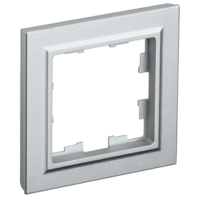 Рамка 1-м BRITE РУ-1-БрА алюм. IEK BR-M12-K47 в Рамка декоративная для электроустановочных устройств от IEK ( ИЭК ) в интернет магазине ЭлектроОм электротовары BR-M12-K47 BR-M12-K47 IEK ( ИЭК )