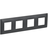 SKANDY Рамка 4-местная SK-F04T титан IEK