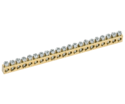 TEKFOR Шина нулевая сечение 6х9 21 отверстие IEK