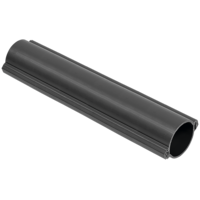 Труба гладкая разборная d=160мм черная (3м) IEK