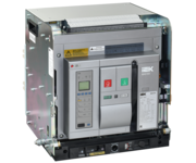 Воздушный автоматический выключатель переменного тока ВА77 выдвижного исполнения 3 полюса типоразмер E 85кА 3200А EA с набором аксессуаров: мотор привод катушка включения катушка отключения MASTER IEK