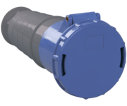 Розетка переносная силовая 63А, 2Р+Е, IP44 ССИ-233