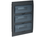 KREPTA 3 Корпус пластиковый ЩРВ-П-36 IP41 черный IEK