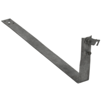 Держатель проводника круглого 6-10мм черепичная кровля L=430мм оцинкованная сталь TD IEK