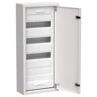 TITAN 5 Корпус металлический ЩРн-48 (1х48) 710х310х140мм IP31 белый (одна дверь) IEK
