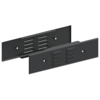 FORMAT Панель цоколя вентилируемая 100х400мм RAL7021 (2шт/компл) IEK