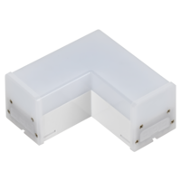 LIGHTING Светильник светодиодный L-образный 1010 8Вт 4000К 117х117х58мм белый IEK