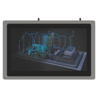 Компьютер панельный промышленный процессор Intel Core i7 16Гб RAM 500Гб ROM SSD экран 15,6 ONI