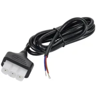 LIGHTING Кабель питания 1,5м черный для светильника светодиодного линейного 1010 IEK