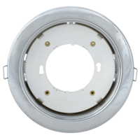 LIGHTING Светильник 4115 встраиваемый под лампу GX70 хром IEK