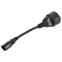 ITK Адаптер PDU сечением 3х1,5 10см с разъёмами C14 и Schuko