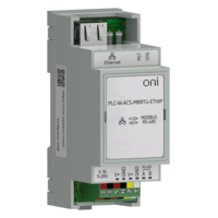 ПЛК W. Преобразователь интерфейсов Modbus RTU в Ethernet ONI