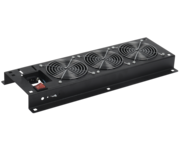 Панель вентиляторная с выключателем 3 мод. черн. ITK