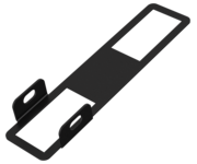 ITK Накладка на ручку LINEA N под опломбировку черная