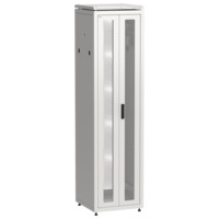 ITK LINEA N Шкаф сетевой 19 47U 600х600мм двери передняя перфорированная задняя двустворчатая перфорированная серый