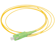 ITK Оптический коммутационный монтажный шнур (пигтеил), (SM), 9/125 (OS2), SC/APC, LSZH, 1,5м