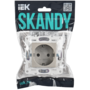 SKANDY Розетка с заземлением без защитных шторок 16А SK-R05Sh шампань IEK в Розетка от IEK ( ИЭК ) в интернет магазине ЭлектроОм электротовары 2 SK-R11-16-K37 SK-R11-16-K37 IEK ( ИЭК ) 2