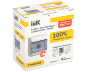 Бокс ЩРН-П-6 мод. навесной пластик IP41 PRIME IEK MKP82-N-06-41-20