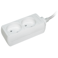 Удлинитель 2х3м без заземл. 10А IP20 У2 2P 2х0.75 IEK WYP10-06-02-03-N