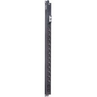 ITK BASE PDU вертикальный PV1111 20U 1 фаза 16А 12 розеток SCHUKO (немецкий стандарт) + 2 розетки C13 кабель 2,6м вилка SCHUKO (немецкий стандарт)