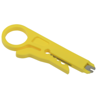 ITK Инструмент для зачистки, обрезки и заделки 110 витой пары жёлтый
